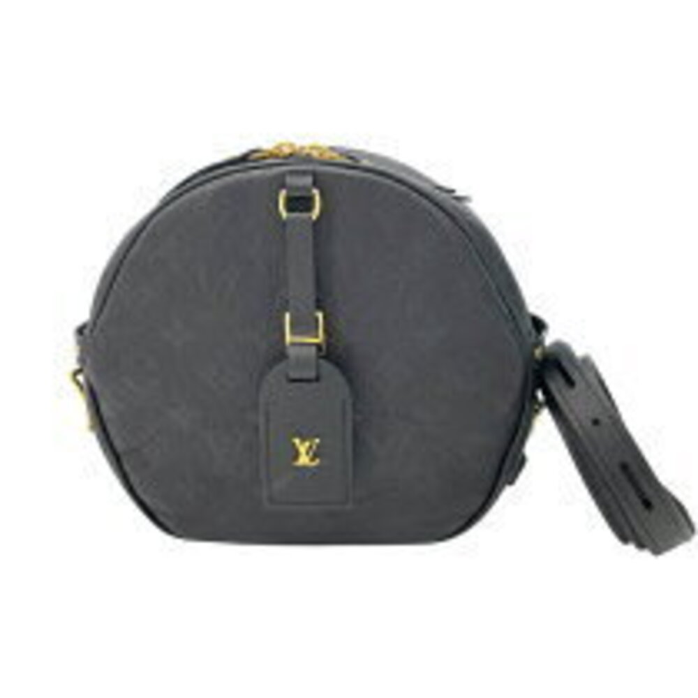 Louis Vuitton Boite Chapeau Souple Black Monogram Empreinte Shoulder Bag